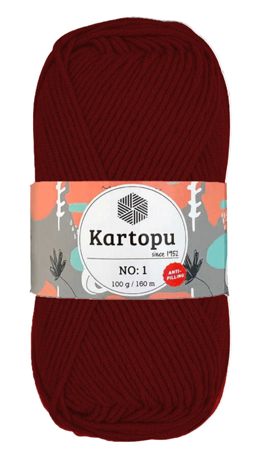 KARTOPU,NO 1 K0110 BORDO - KARTOPU