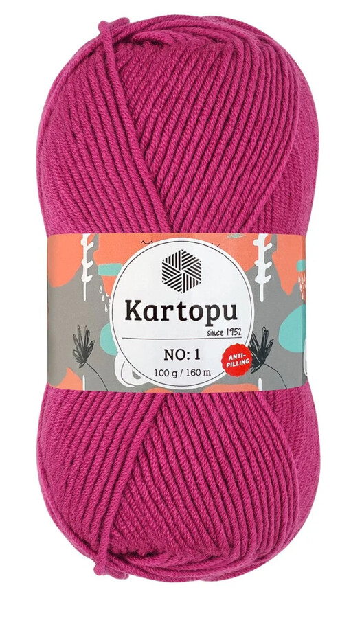 KARTOPU,NO 1 K0245 FUŞYA PEMBE - KARTOPU