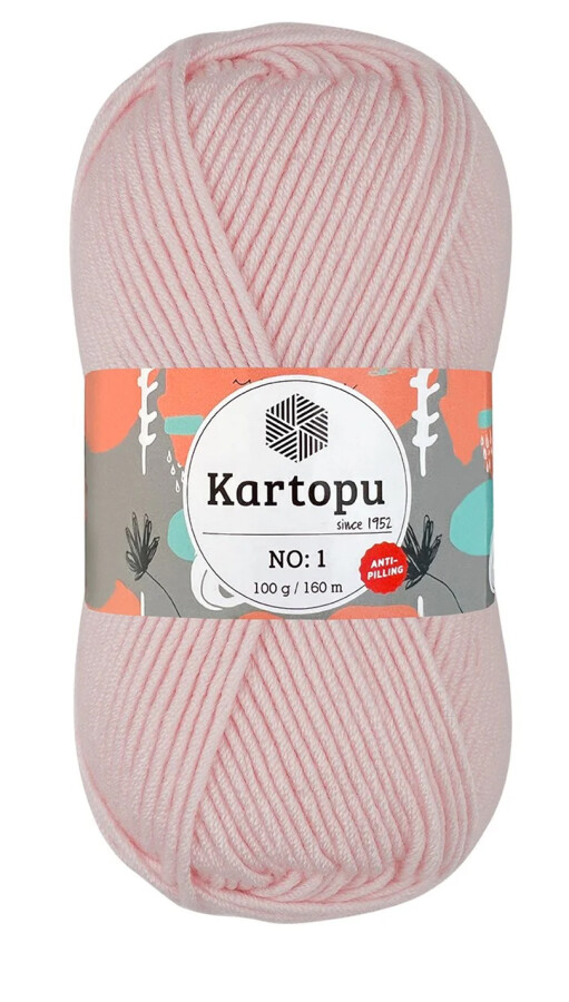KARTOPU,NO 1 K0255 UÇUK PEMBE - KARTOPU