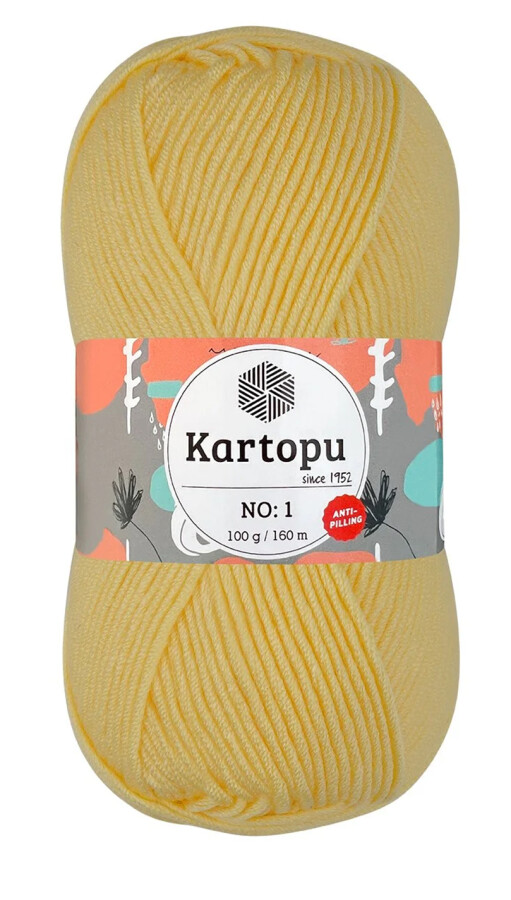 KARTOPU,NO 1 K0331 AÇIK SARI - KARTOPU