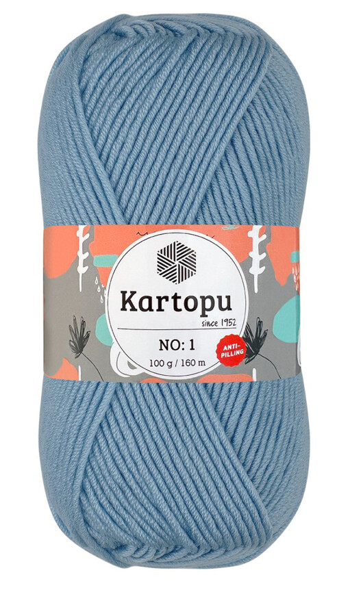 KARTOPU,NO 1 K0544 BEBE MAVİ - KARTOPU