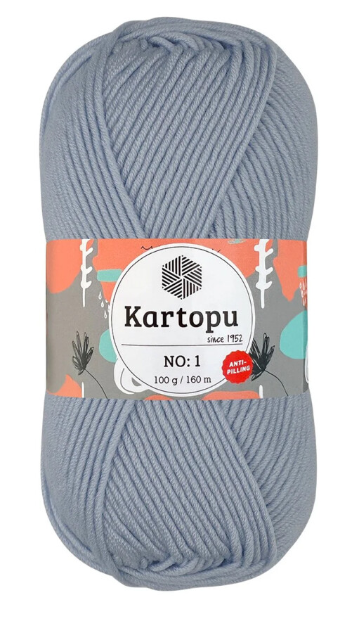 KARTOPU,NO 1 K0580 BUZ MAVİ - KARTOPU