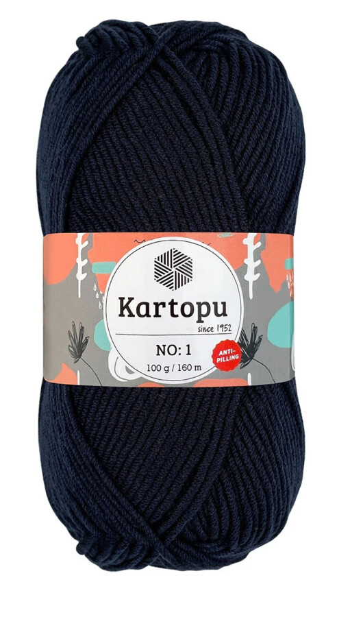 KARTOPU,NO 1 K0633 LACİVERT - KARTOPU