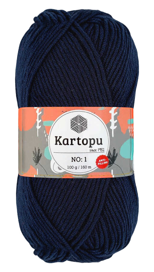 KARTOPU,NO 1 K0636 KOYU LACİVERT - KARTOPU
