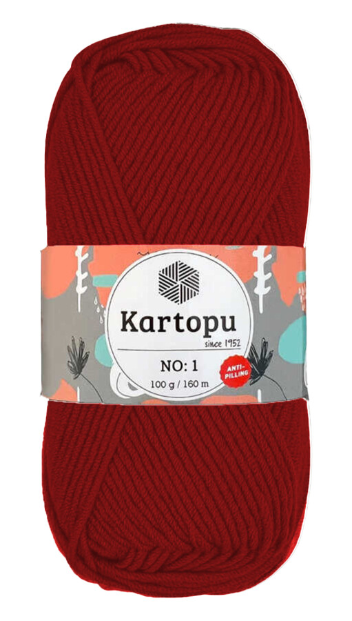 KARTOPU,NO 1 K0832 KIZIL BORDO - KARTOPU