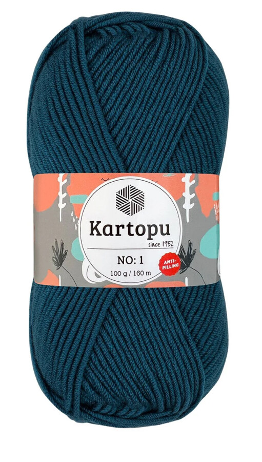 KARTOPU,NO 1 K1467 PETROL YEŞİL - KARTOPU