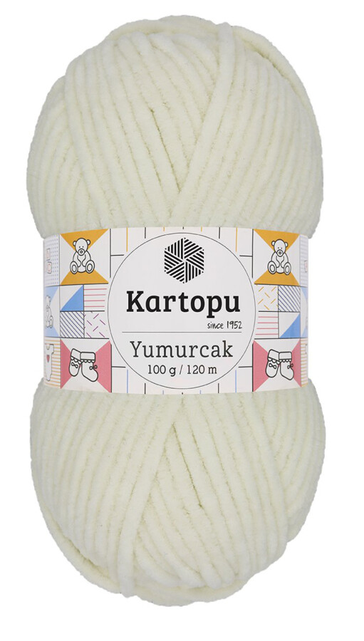 KARTOPU,YUMURCAK K0011 AÇIK KREM - KARTOPU