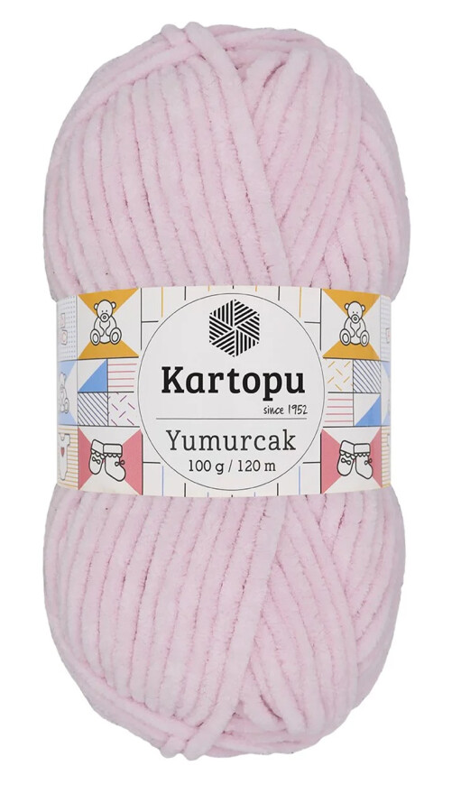 KARTOPU,YUMURCAK K1562 UÇUK PEMBE - KARTOPU