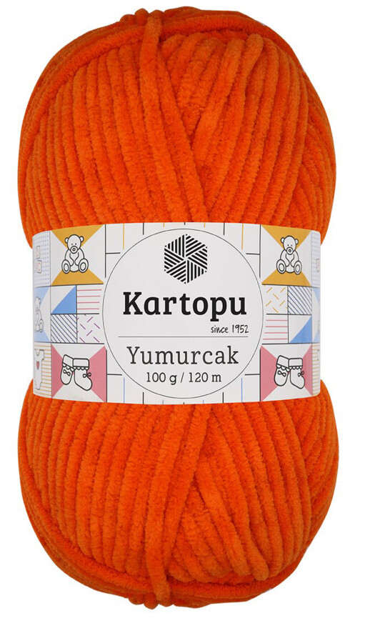 KARTOPU,YUMURCAK K0205 AÇIK TURUNCU - KARTOPU
