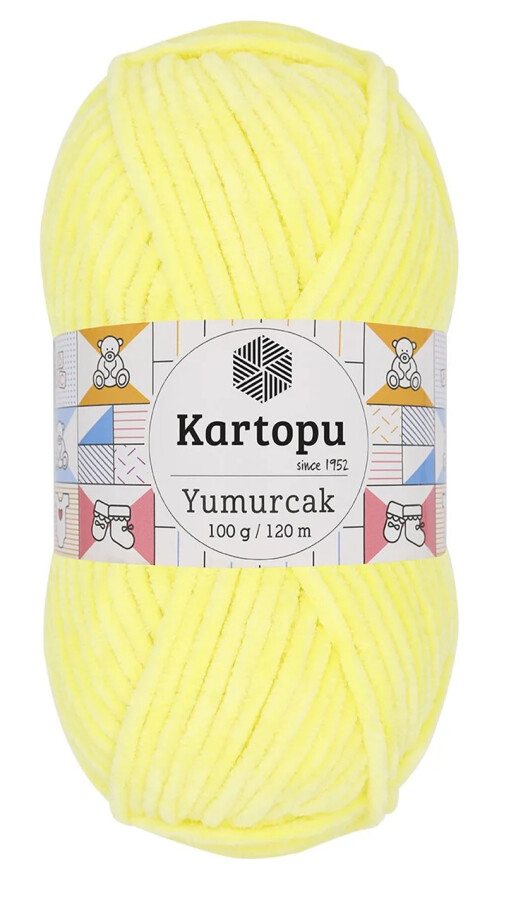 KARTOPU,YUMURCAK K0333 LİMONİ - KARTOPU