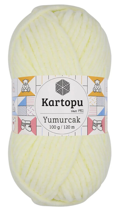 KARTOPU,YUMURCAK K0335 KOYU KREM - KARTOPU