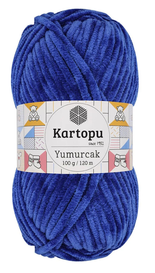 KARTOPU,YUMURCAK K0524 SAKS MAVİ - KARTOPU