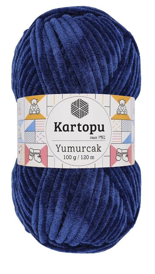KARTOPU,YUMURCAK K0635 LACİVERT - KARTOPU