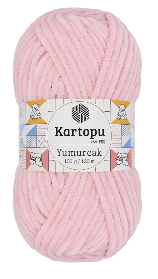 KARTOPU,YUMURCAK K0768 AÇIK PEMBE - KARTOPU