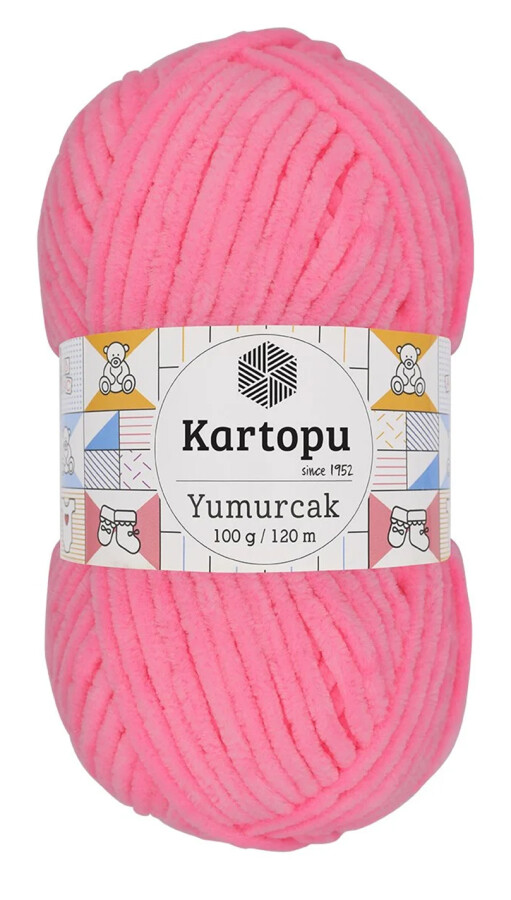 KARTOPU,YUMURCAK K0773 ÇİNGENE PEMBE - KARTOPU