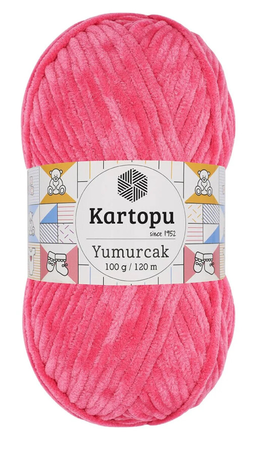 KARTOPU,YUMURCAK K0798 ŞEKER PEMBE - KARTOPU