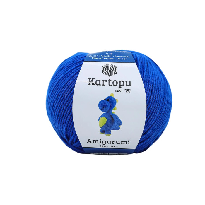 KARTOPU,AMİGURUMİ K0621 SAKS MAVİ - KARTOPU