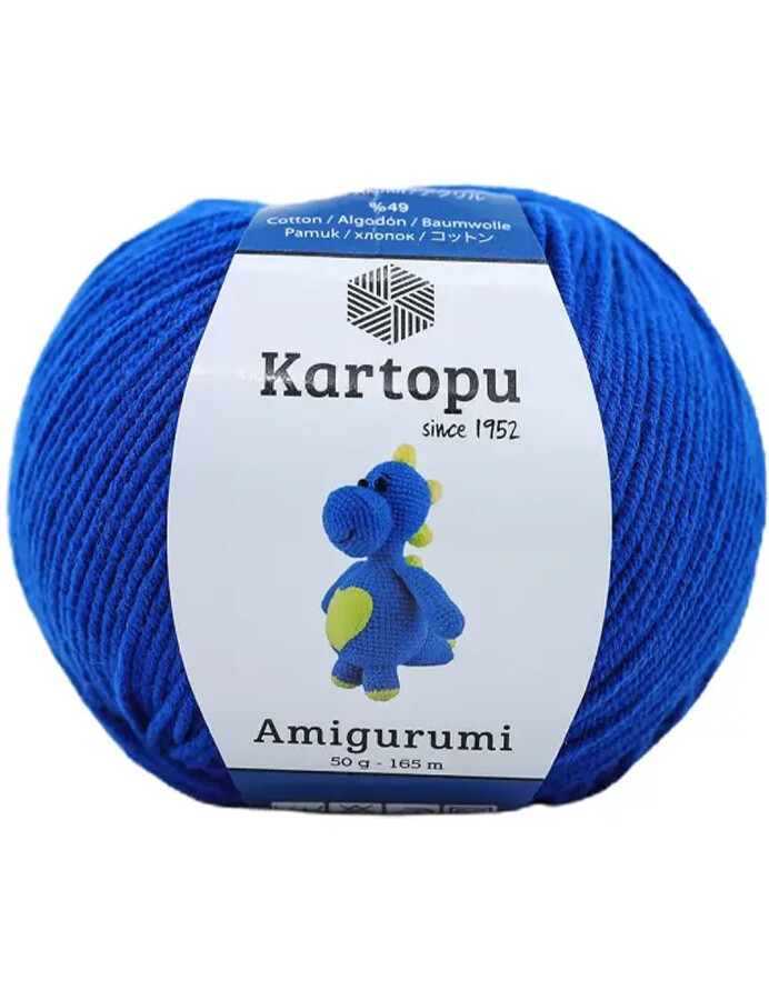 KARTOPU,AMİGURUMİ K0621 SAKS MAVİ - KARTOPU