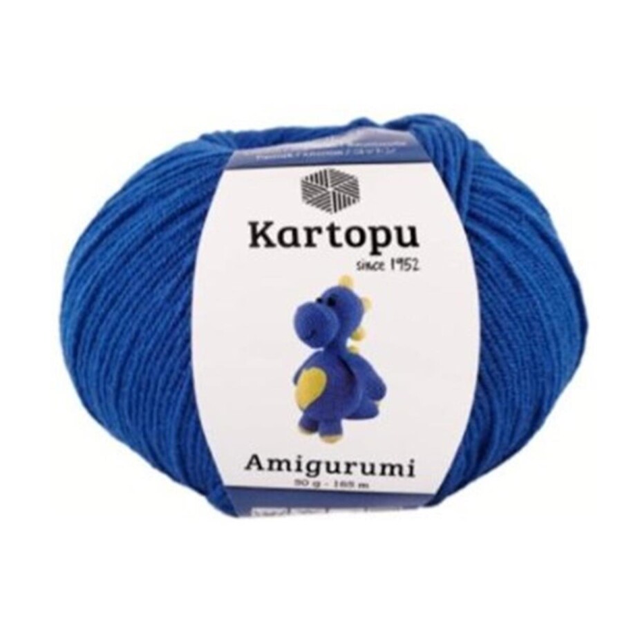 KARTOPU,AMİGURUMİ K0627 SAKS MAVİ - KARTOPU