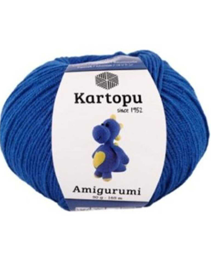 KARTOPU,AMİGURUMİ K0627 SAKS MAVİ - KARTOPU