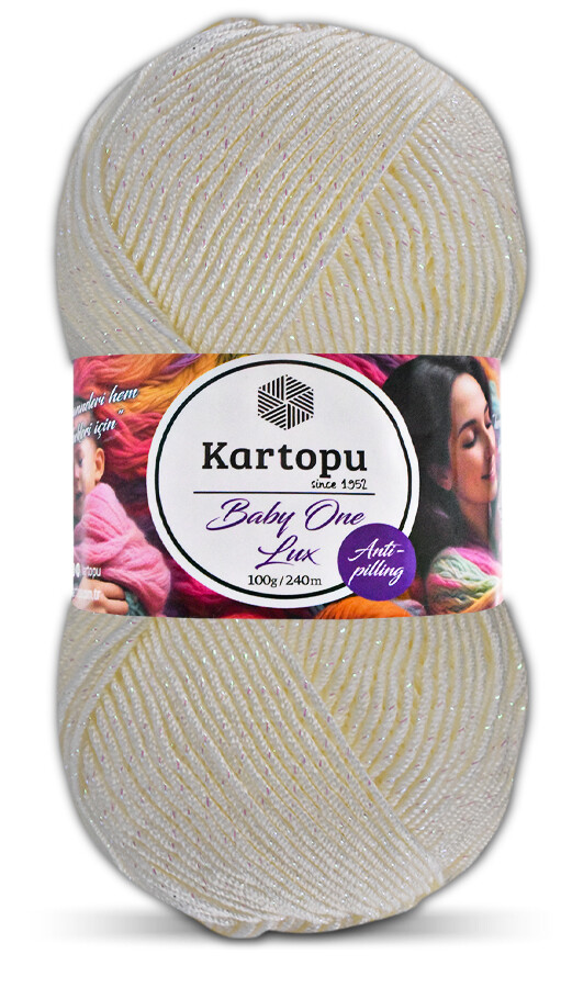 KARTOPU,BABY ONE LUX K0019 AÇIK KREM - KARTOPU