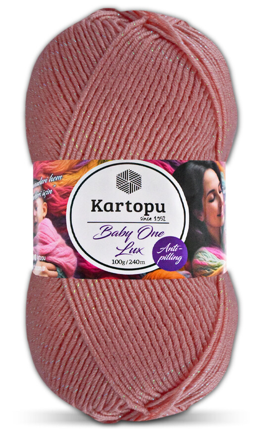 KARTOPU,BABY ONE LUX K0258 PUDRA - KARTOPU