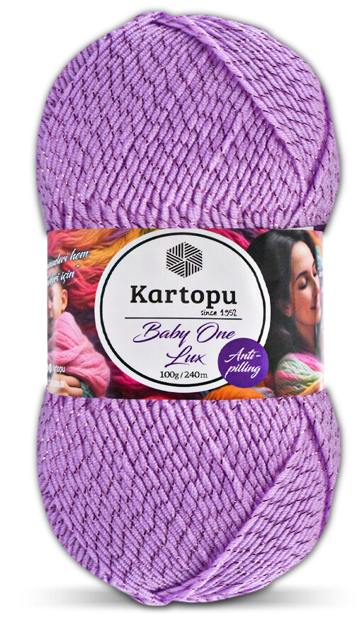 KARTOPU,BABY ONE LUX K0739 AÇIK LİLA - KARTOPU