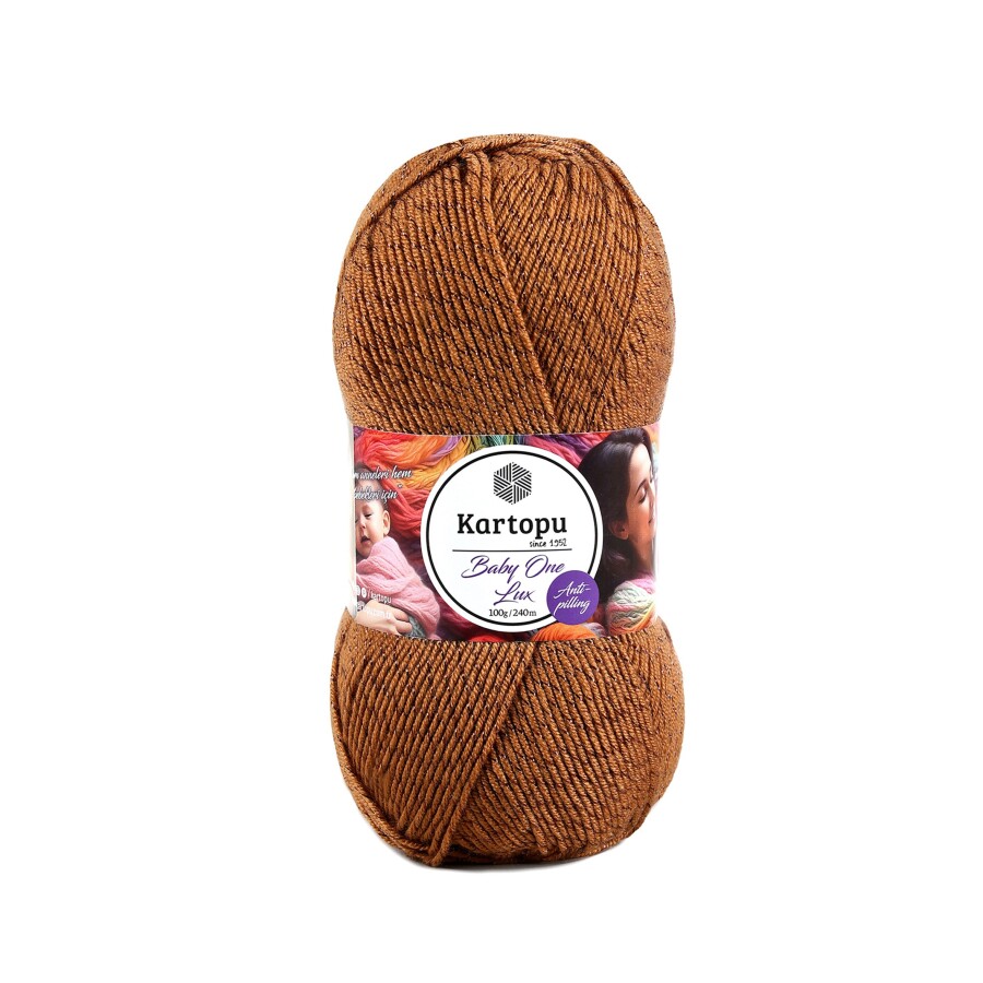 KARTOPU,BABY ONE LUX K0846 KOYU SÜTLÜ KAHVE - KARTOPU