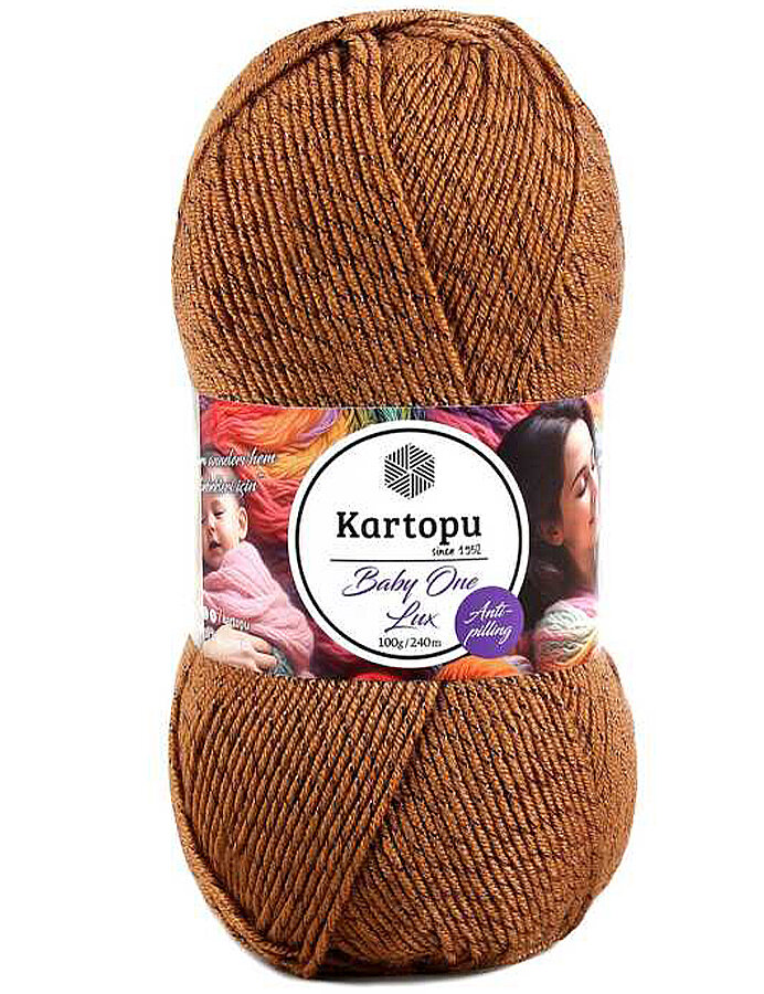 KARTOPU,BABY ONE LUX K0846 KOYU SÜTLÜ KAHVE - KARTOPU