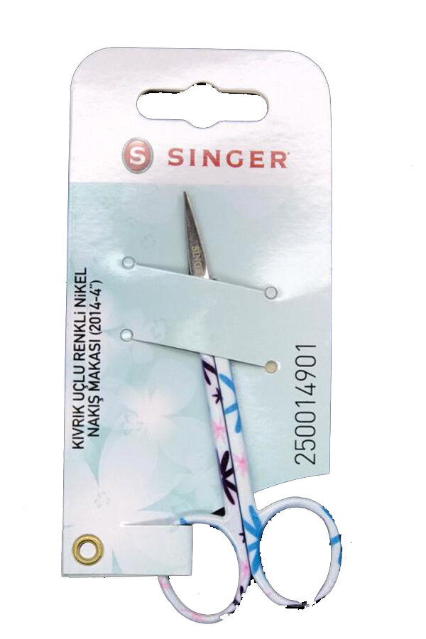 SİNGER,04 NO KIVRIK UÇLU NAKIŞ MAKASI (2014-4) 250014901 - SINGER