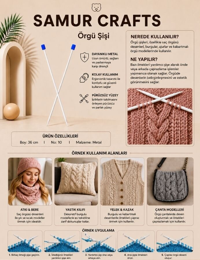 NAKO,35 CM ŞİŞ NO:10 - 3