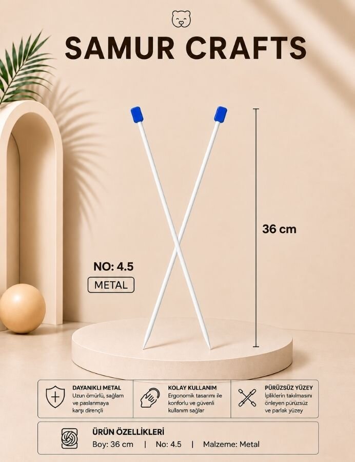 NAKO,35 CM ŞİŞ NO:04,5 - NAKO