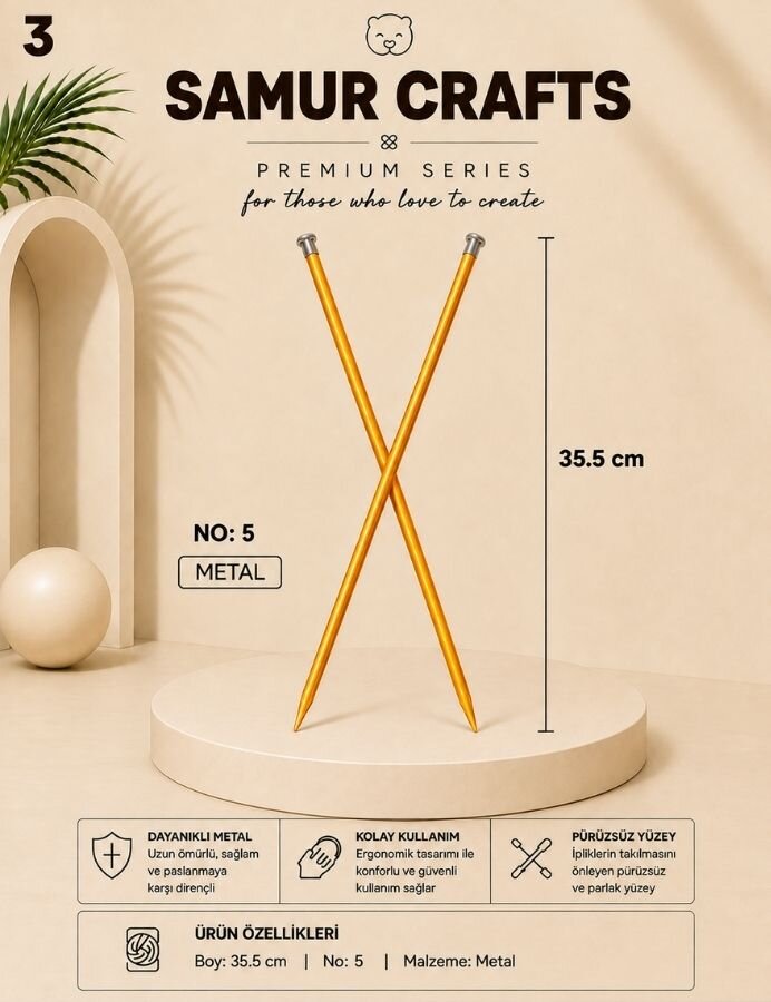 NAKO,35 CM RENKLİ ŞİŞ NO:5 - 4