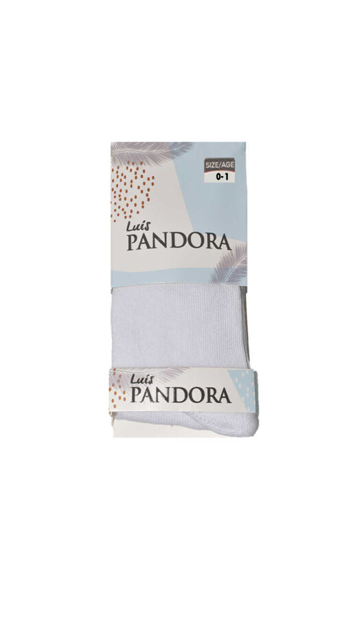 PANDORA,KÜLOTLU ÇORAP-3100-BEYAZ 0-1 - PANDORA
