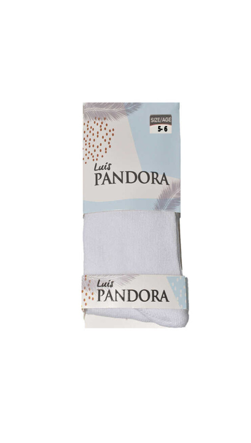 PANDORA,KÜLOTLU ÇORAP-3100-BEYAZ 5-6 - PANDORA