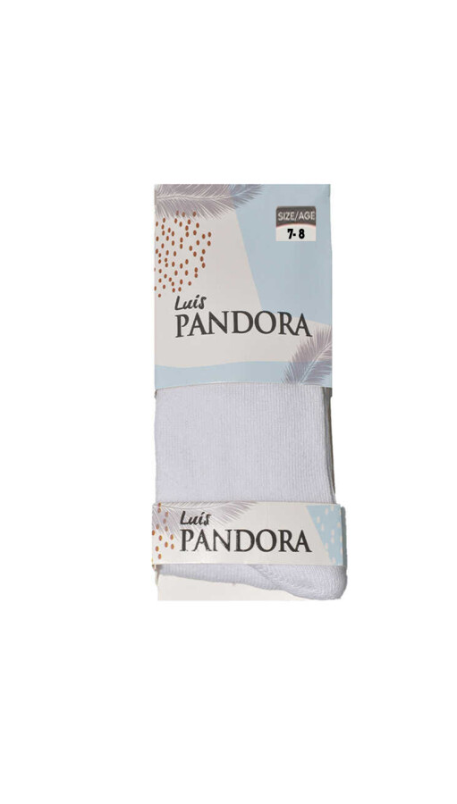 PANDORA,KÜLOTLU ÇORAP-3100-BEYAZ 7-8 - PANDORA