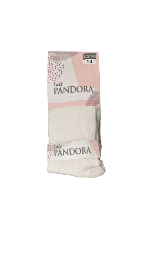 PANDORA,KÜLOTLU ÇORAP-3102-DUZ.KREM 1-2 - PANDORA