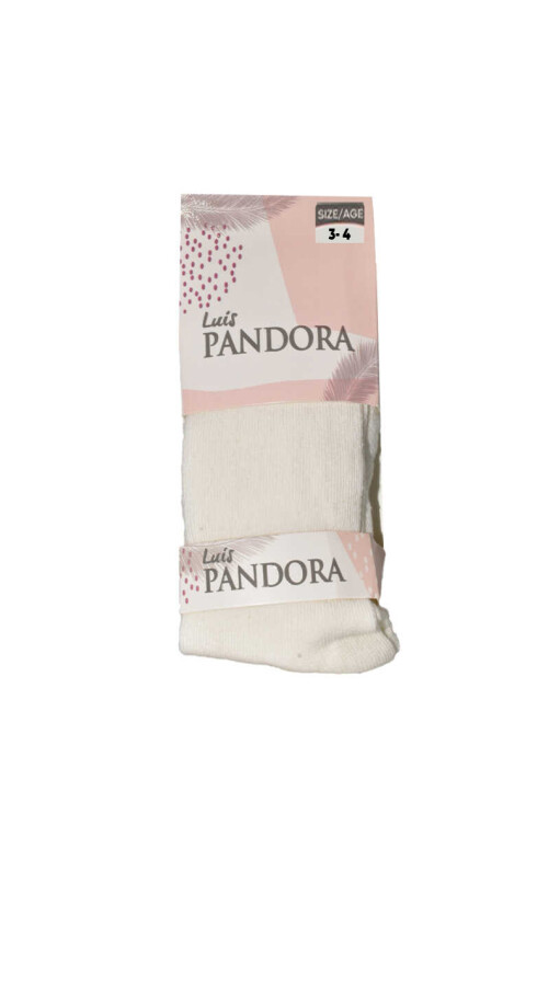 PANDORA,KÜLOTLU ÇORAP-3102-DUZ.KREM 3-4 - PANDORA