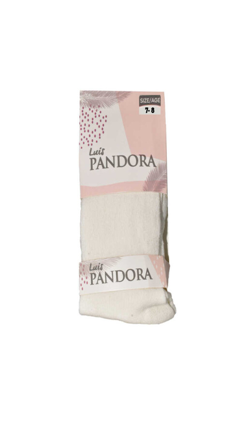 PANDORA,KÜLOTLU ÇORAP-3102-DUZ.KREM 7-8 - PANDORA