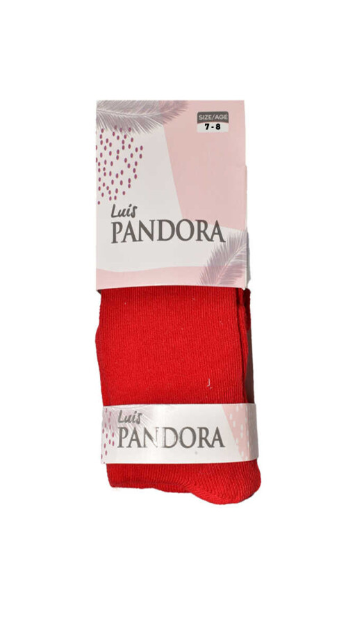 PANDORA,KÜLOTLU ÇORAP-3103-DUZ.KIRMIZI 7-8 - PANDORA