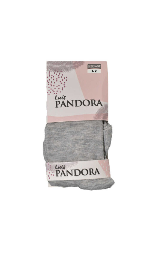 PANDORA,KÜLOTLU ÇORAP-3104-DUZ.GRI 1-2 - PANDORA