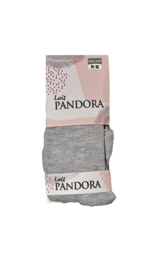 PANDORA,KÜLOTLU ÇORAP-3104-DUZ.GRI 11-12 - PANDORA
