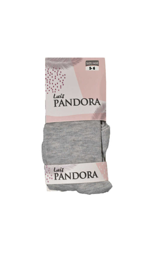 PANDORA,KÜLOTLU ÇORAP-3104-DUZ.GRI 5-6 - PANDORA