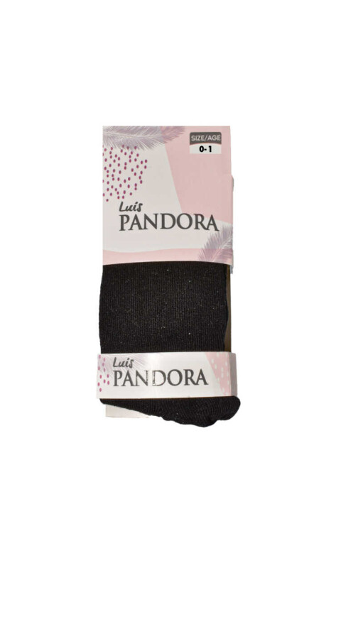 PANDORA,KÜLOTLU ÇORAP-3105-DUZ.SIYAH 0-1 - PANDORA