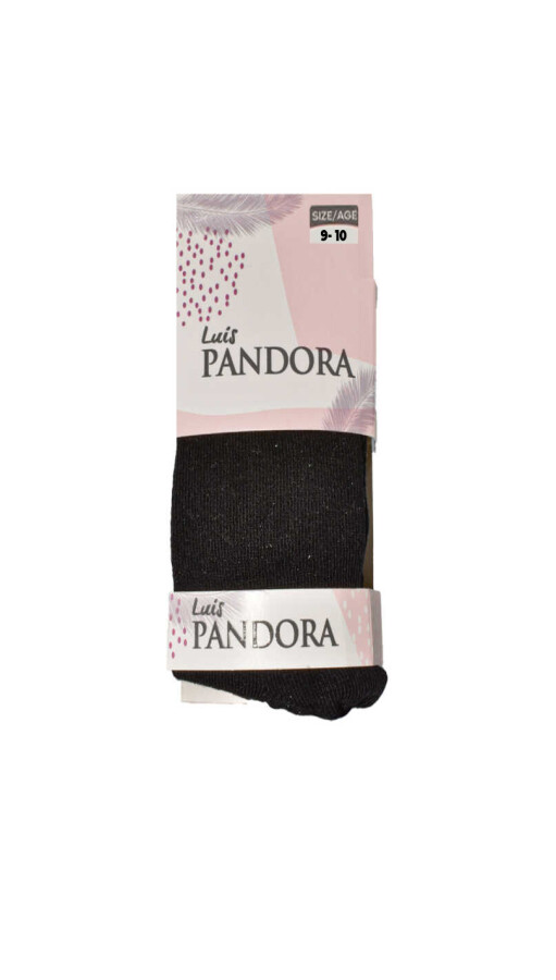 PANDORA,KÜLOTLU ÇORAP-3105-DUZ.SIYAH 9-10 - PANDORA