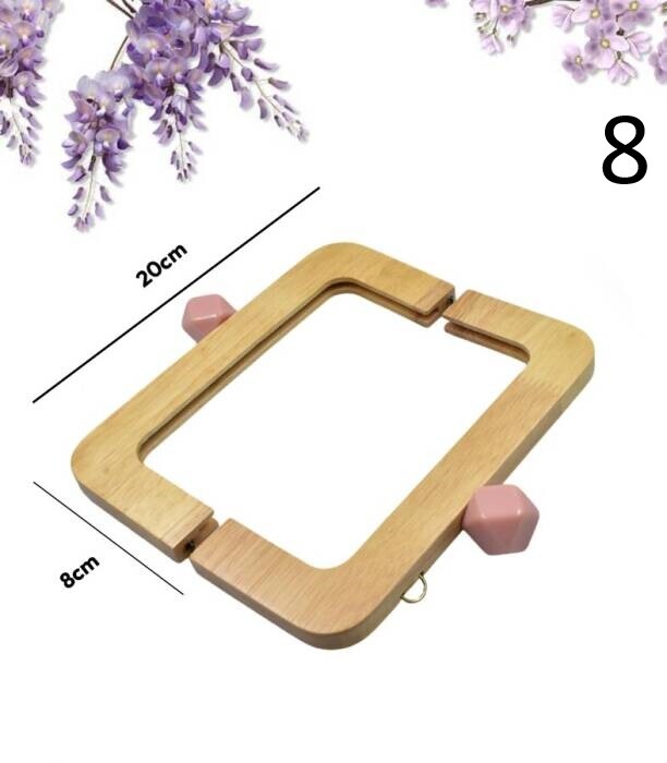 GORA,MIKNATISLI BURS BONCUKLU DİKDÖRTGEN - 8