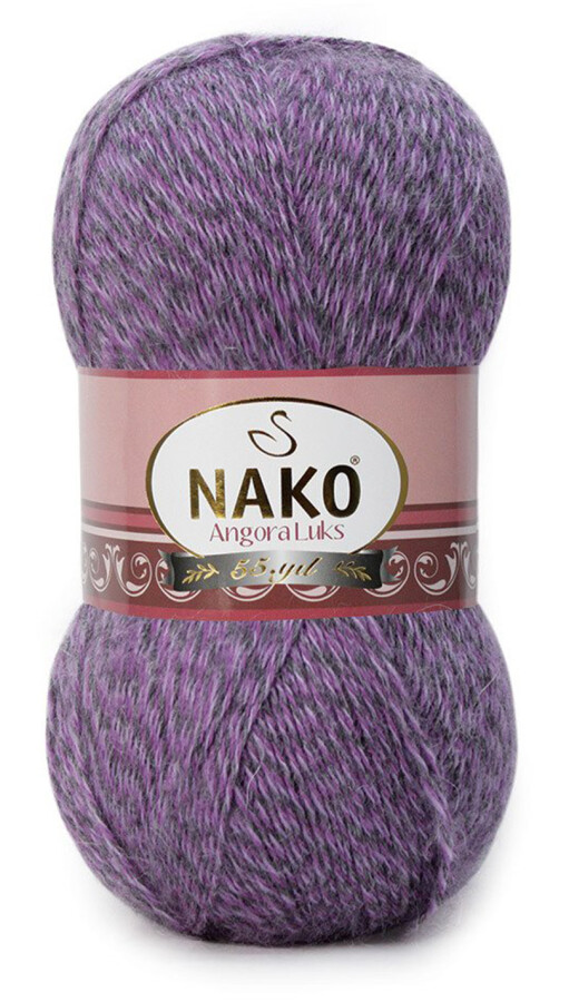 NAKO,ANGORA LÜKS 21360 LİLA MULİNE - NAKO