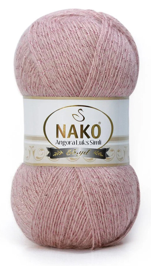 nako,angora lüks simli 10275gk - NAKO