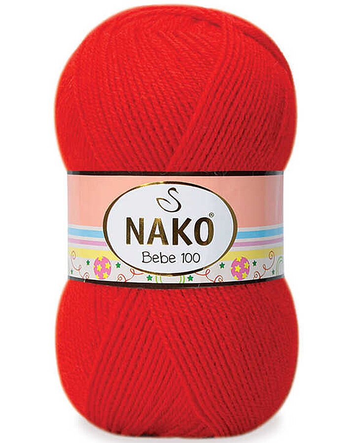 NAKO,BEBE 100 00207 ALEV KIRMIZI - NAKO