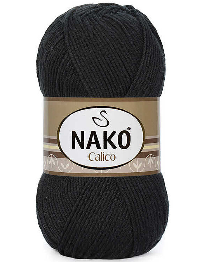NAKO,CALİCO 00217 SİYAH - NAKO